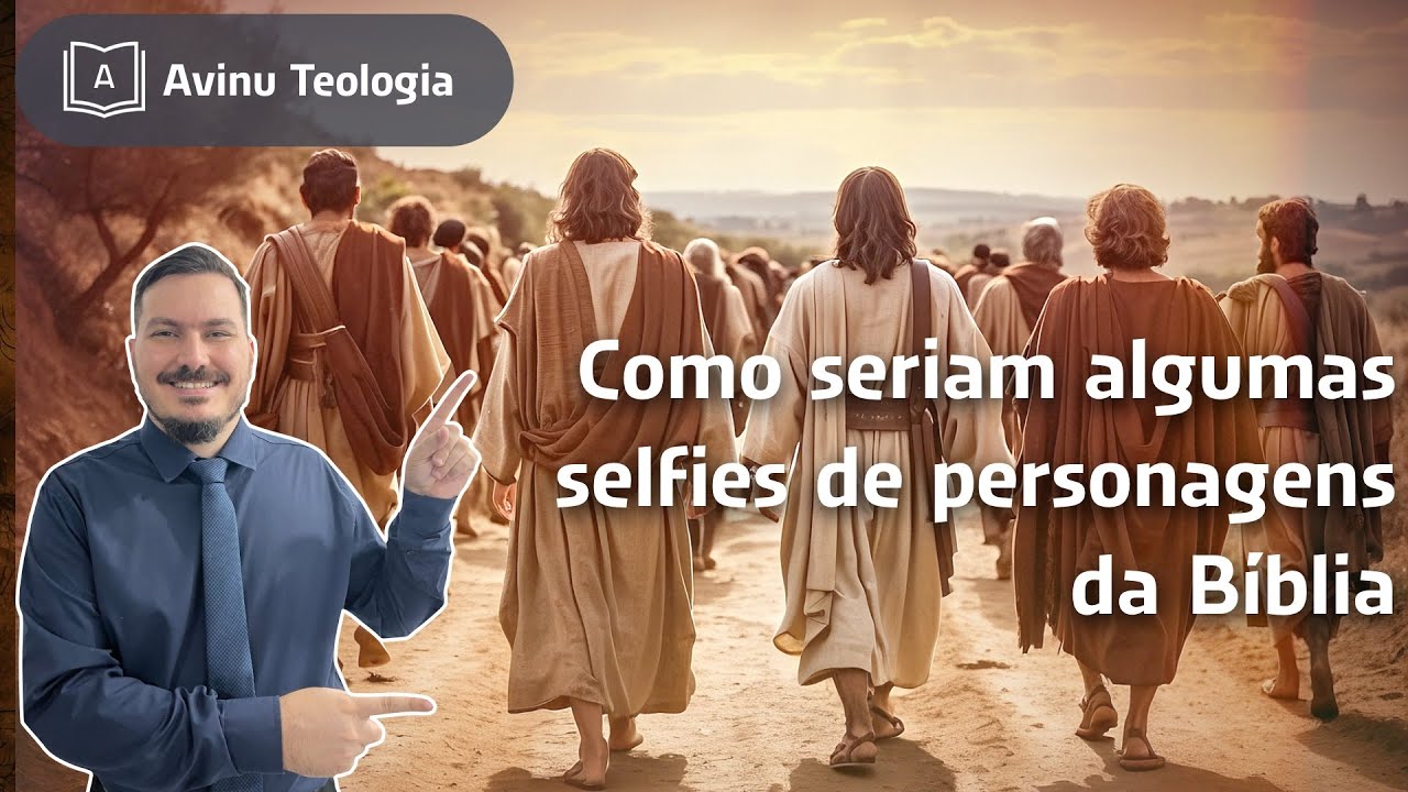 Thumbnail de Como seriam algumas selfies de personagens da Bíblia