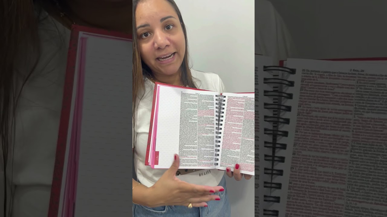 Thumbnail de Review - Bíblia King James - Com espaço para anotações  #kingjames  #bíblia #anotações  #deus #avinu