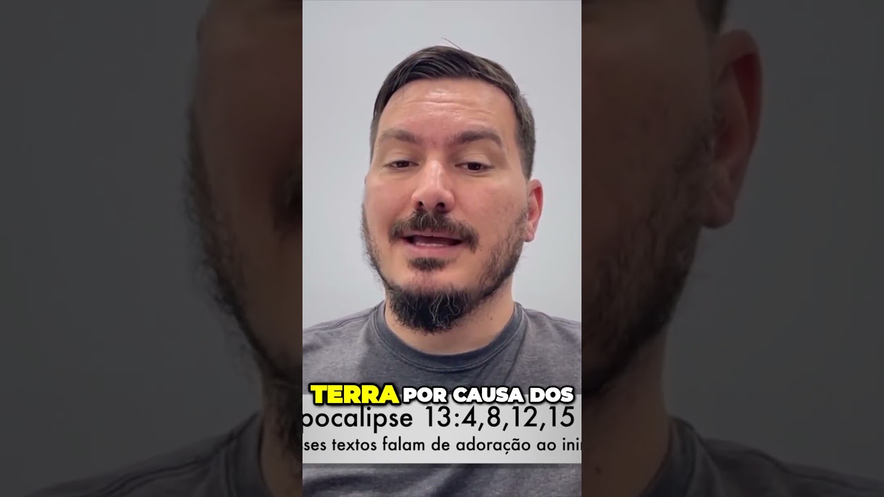 Thumbnail de O Apocalipse, a marca da besta e a adoração ao diabo #apocalipse #fimdomundo #marcadabesta #besta